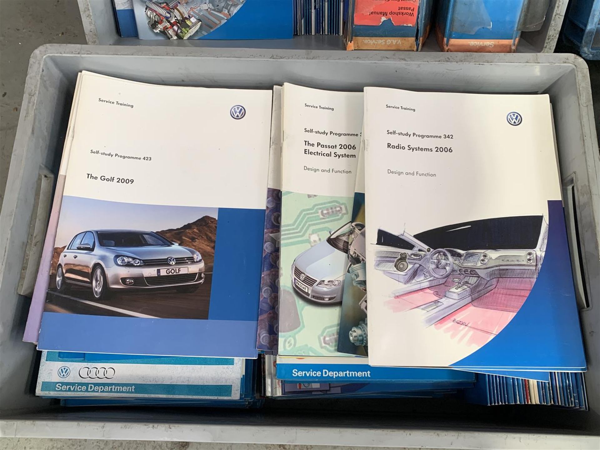 Six Boxes Of VW Dealership Manuals - Image 6 of 7