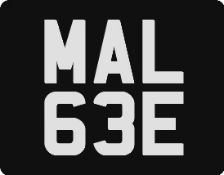 MAL 63E registration Number