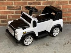 Battery Operated Land Rover Childs Car