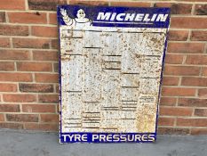 Tin Michelin Tyre Pressure Chart