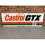 Aluminium Castrol GTX Sign