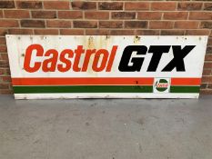 Aluminium Castrol GTX Sign