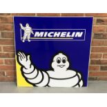 Large Metal Michelin Waving Man Sign