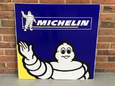 Large Metal Michelin Waving Man Sign