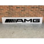 AMG Dealership Advertising Sign