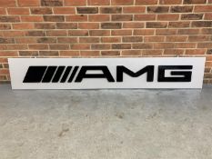 AMG Dealership Advertising Sign