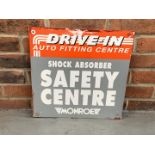 Metal Monroe Auto Fitting Centre Sign