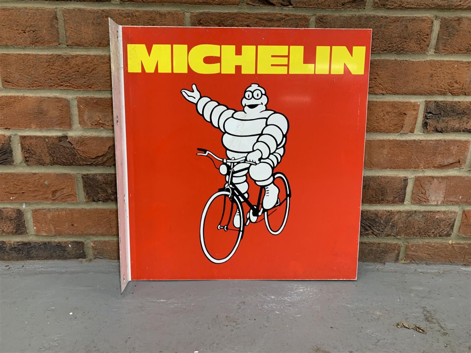 Aluminium Flanged Michelin Cycles Sign - Image 2 of 2