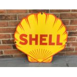 Enamel Shell Sign