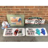 Mixed Lot Of Five Signs