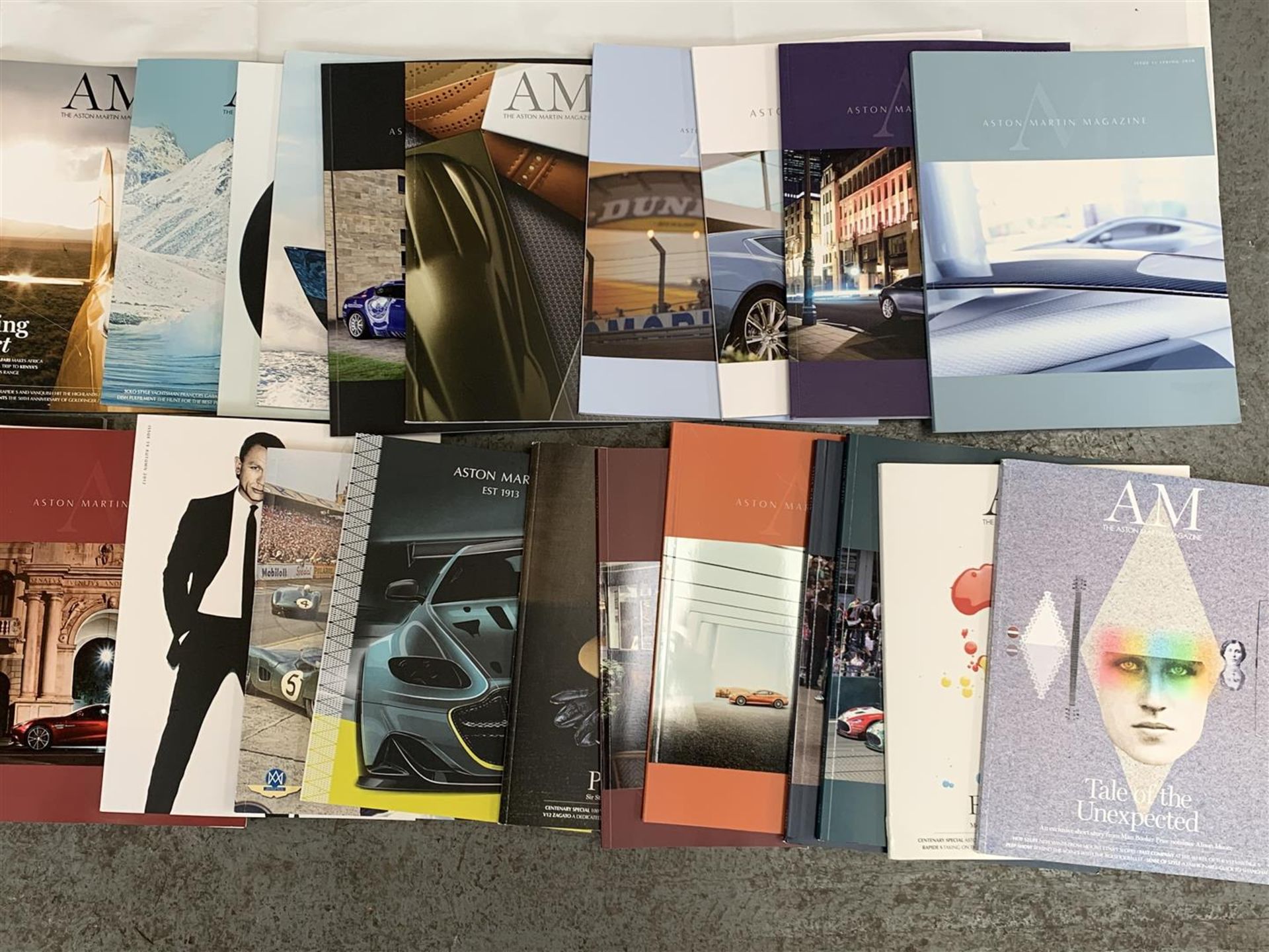 Mixed Lot Containing Aston Martin Magazines & Flag - Image 2 of 5