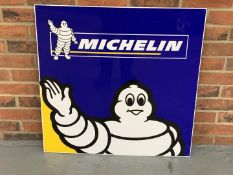 Aluminium Michelin Waving Man Sign