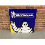 Aluminium Michelin Waving Man Sign