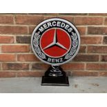 Cast Aluminium Mercedes Display Stand