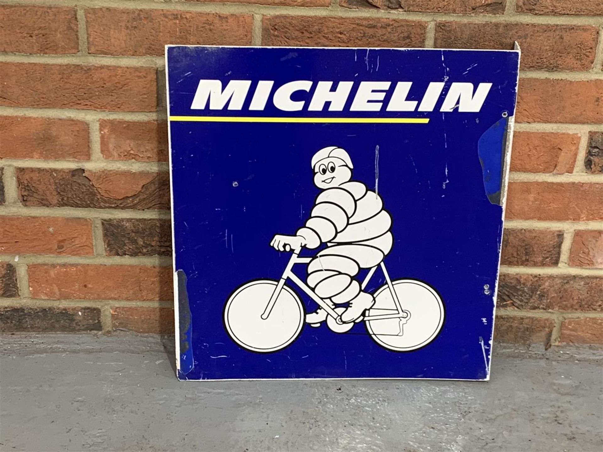Metal Michelin Cycles Flanged Sign - Image 2 of 2