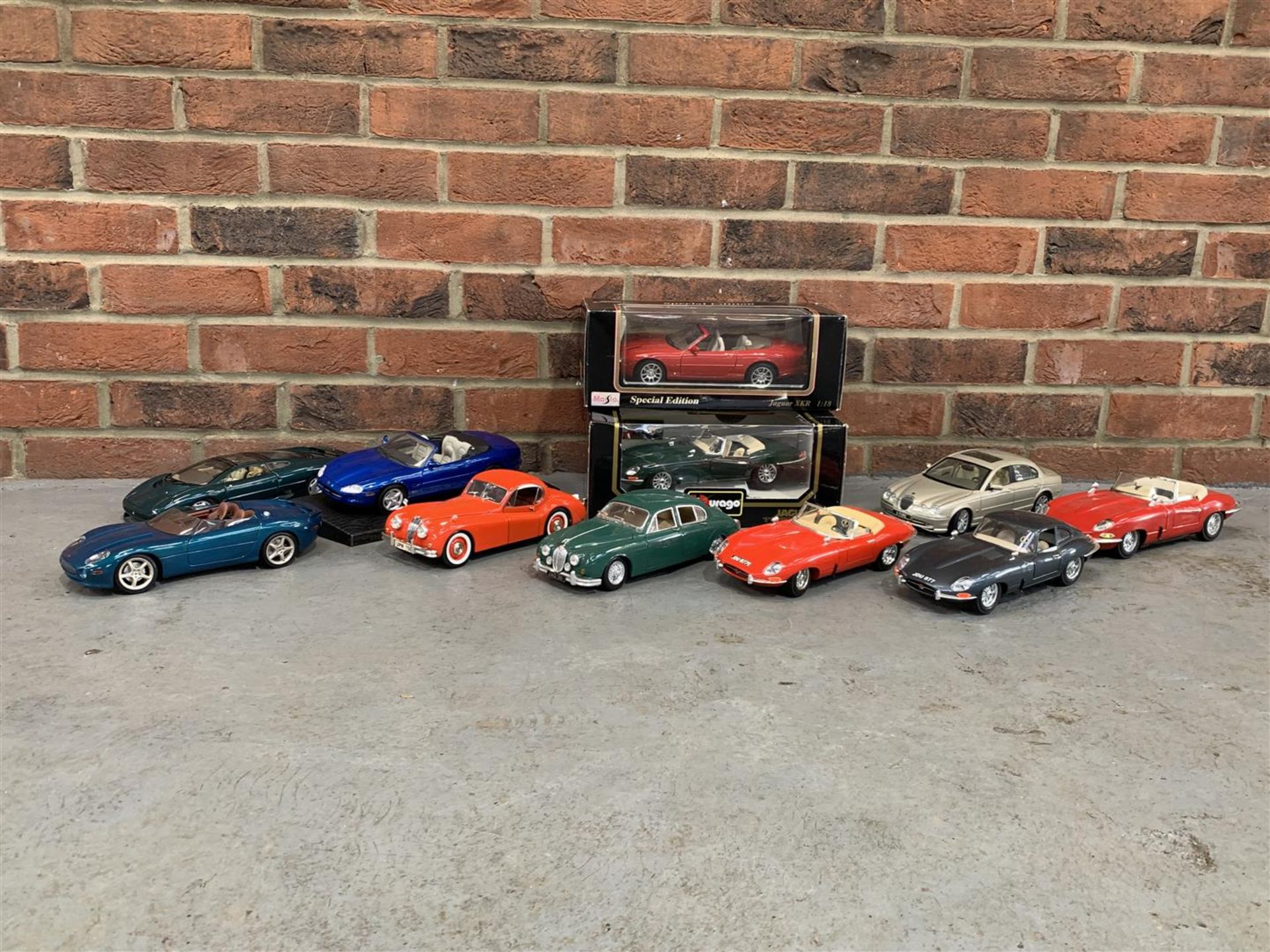 Eleven Die Cast Jaguar Models - Image 5 of 5