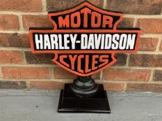 Aluminium Harley-Davidson Motorcycles Display Stand