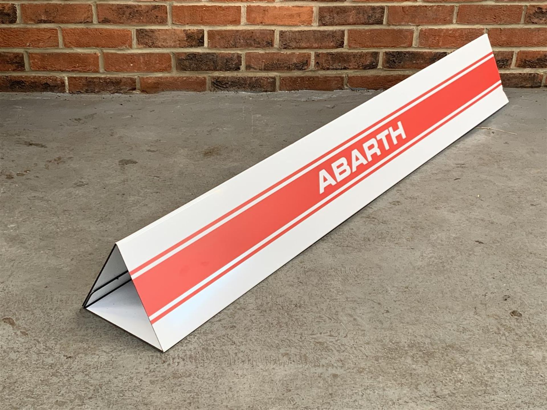 Metal Abarth Sign - Image 2 of 2