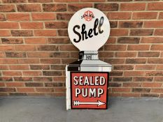 Enamel Flanged Shell Sealed Pump Sign