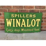 Enamel Spillers Winalot Sign