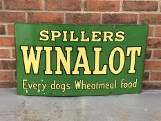 Enamel Spillers Winalot Sign