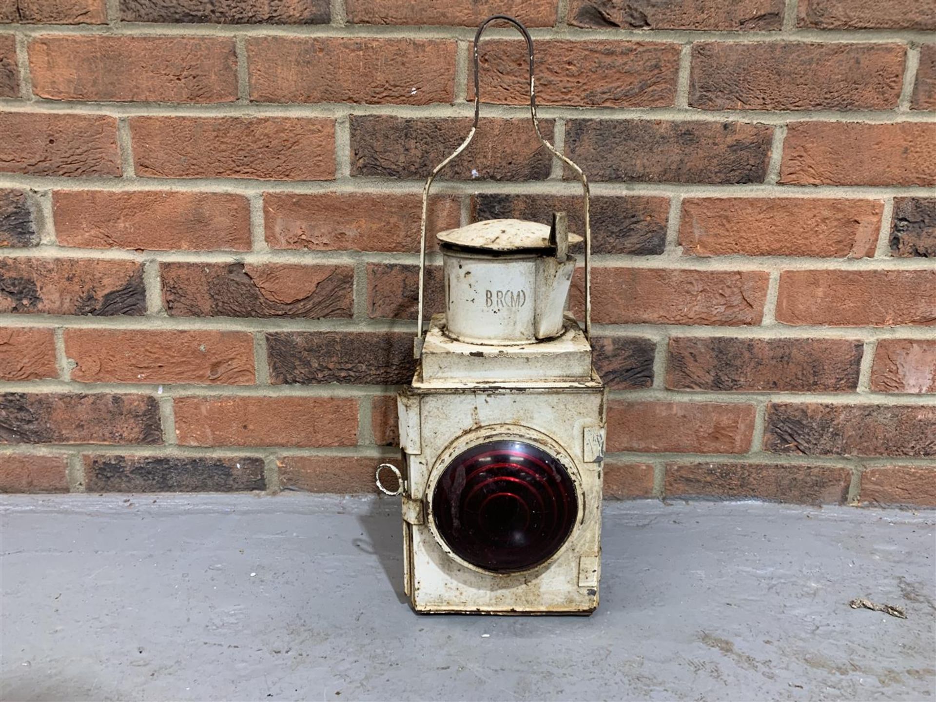 Vintage British Railway Lamp - Image 3 of 4