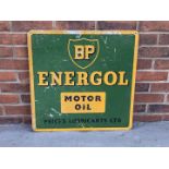 Aluminium BP Energol Motor Oil Sign