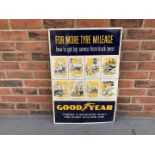 Tin Goodyear Haulage Sign