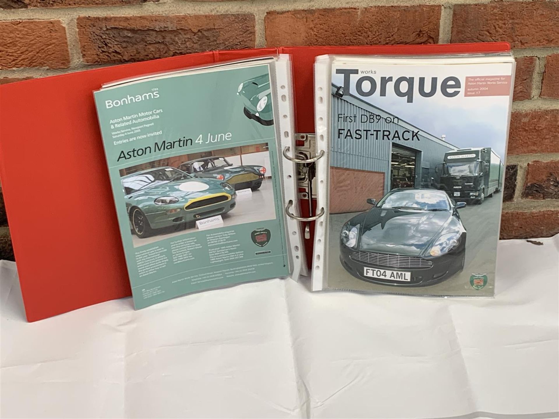 Mixed Lot Containing Aston Martin Magazines & Flag - Image 5 of 5