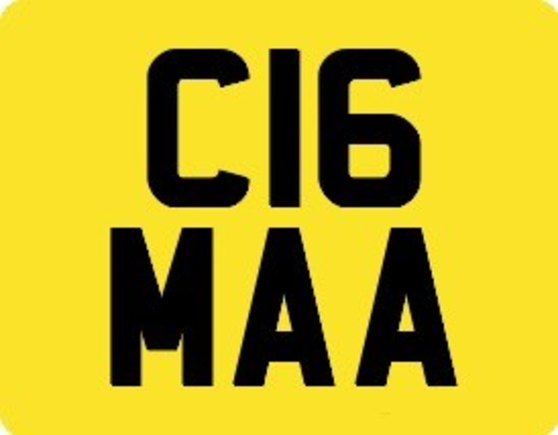 C16 MAA Registration Number