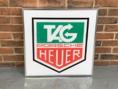 Modern Illuminated Tag Heuer Dealership Sign