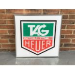 Modern Illuminated Tag Heuer Dealership Sign