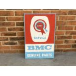 Painted On Board BMC Service Sign