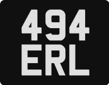 494 ERL Registration Number