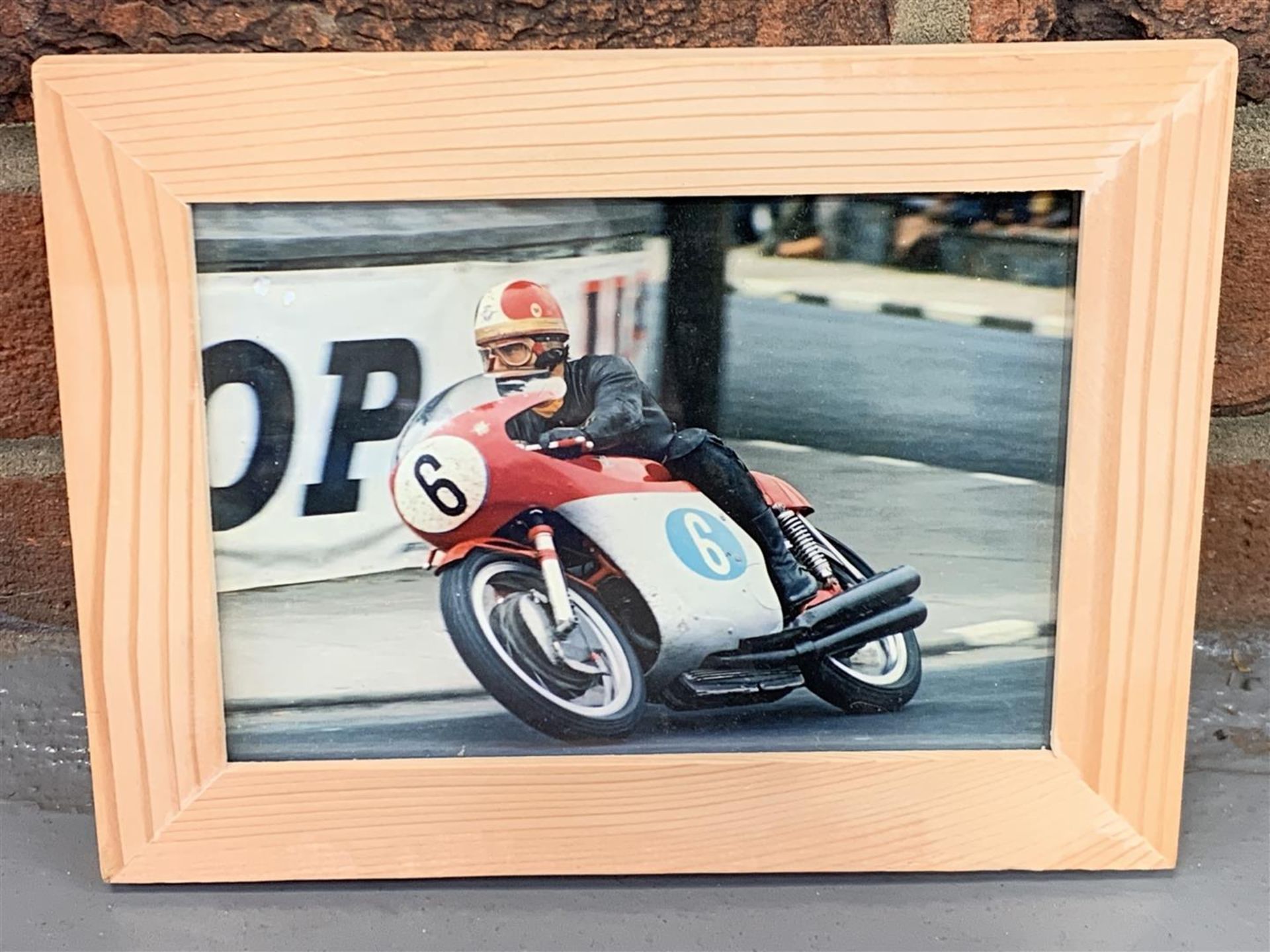 Four Framed & Signed Racing Photographs - Image 5 of 6