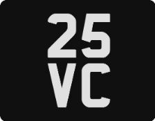 25 VC Registration Number