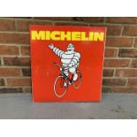 Aluminium Flanged Michelin Cycles Sign