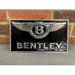 Cast Aluminium Bentley Sign