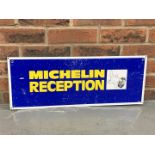 Michelin Metal Reception Sign