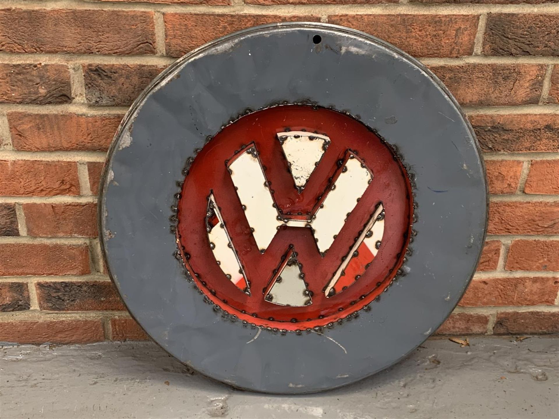 Modern Metal VW Wall Art