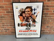 Original Framed Grand Prix" Poster"
