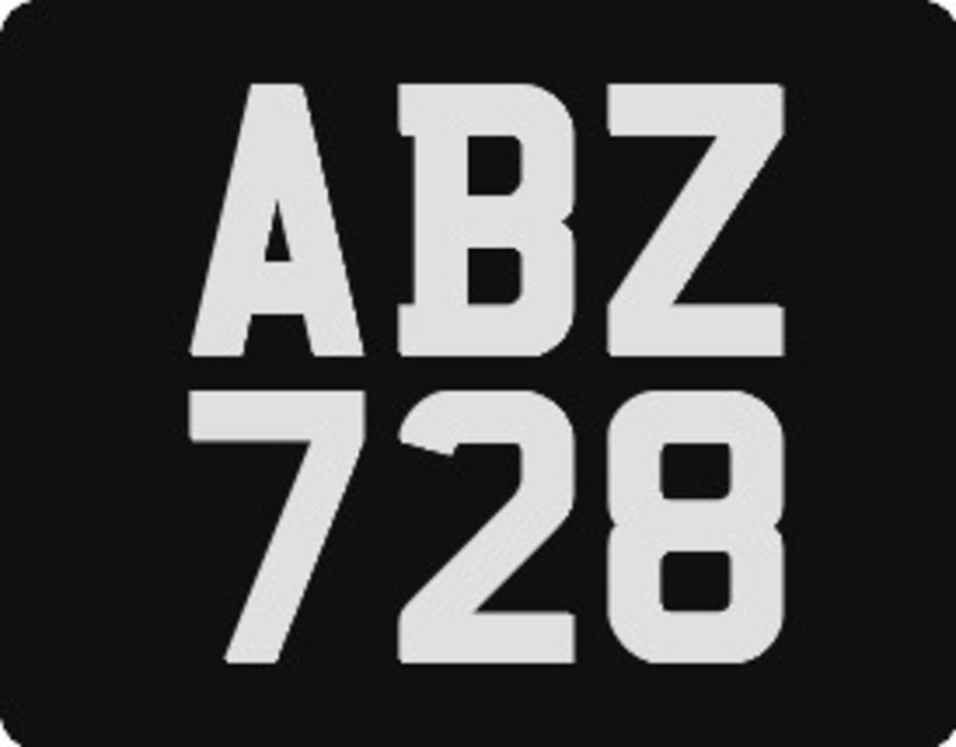 ABZ 728 Registration Number