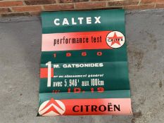 Unframed Caltex Performance Poster