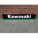 Plastic Kawasaki Sign
