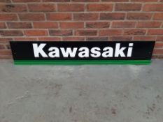 Plastic Kawasaki Sign