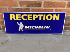 Aluminium Michelin Reception Sign