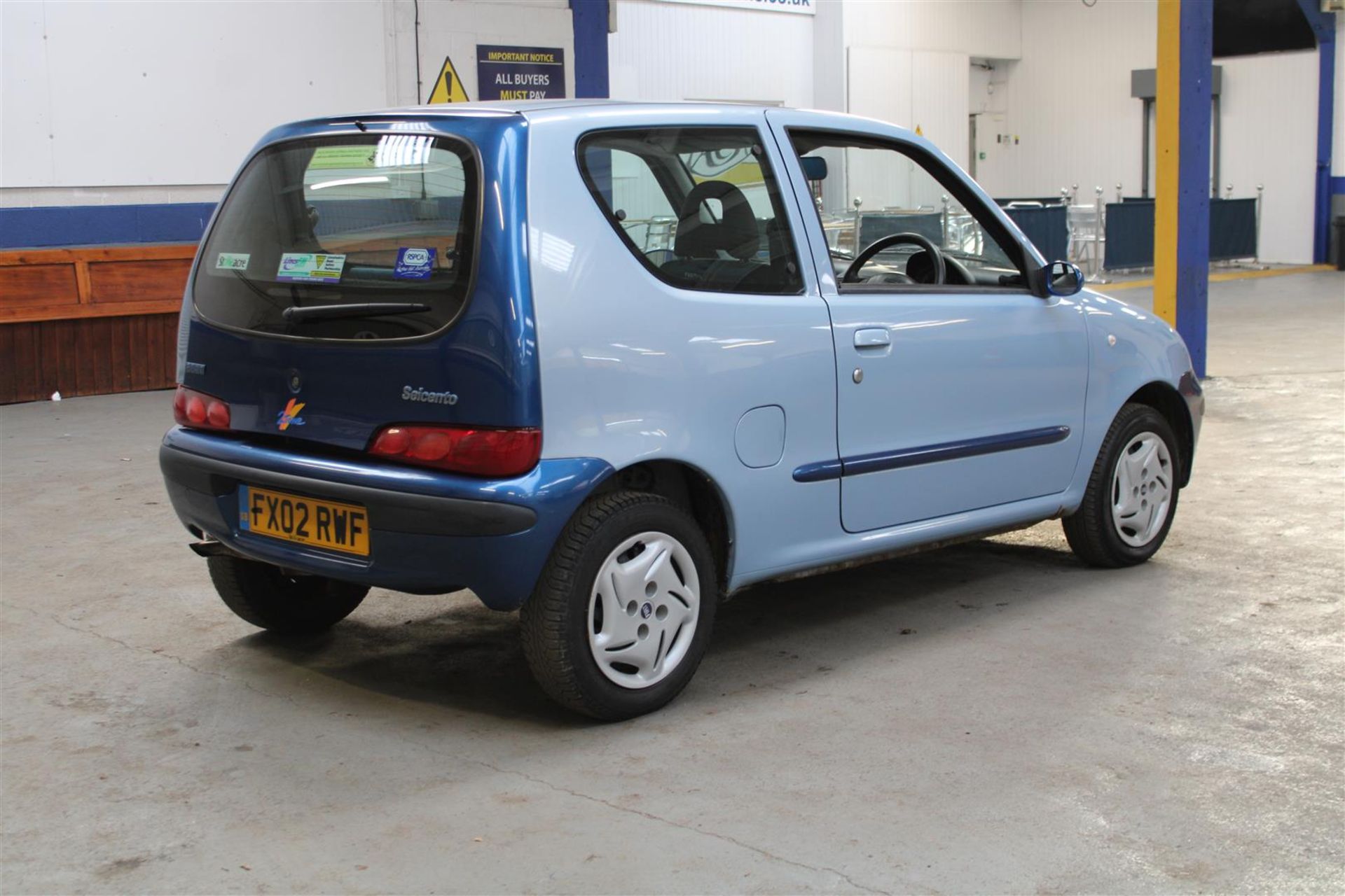 2002 Fiat Seicento 2 Tone - Image 7 of 22