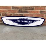 Original Perspex Jensen Cars Dealership Sign