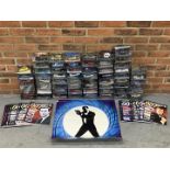 Collection Of 61 James Bond 007 Collectors Cars & Magazines