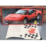 Framed Ferrari 328 GTB Poster Etc